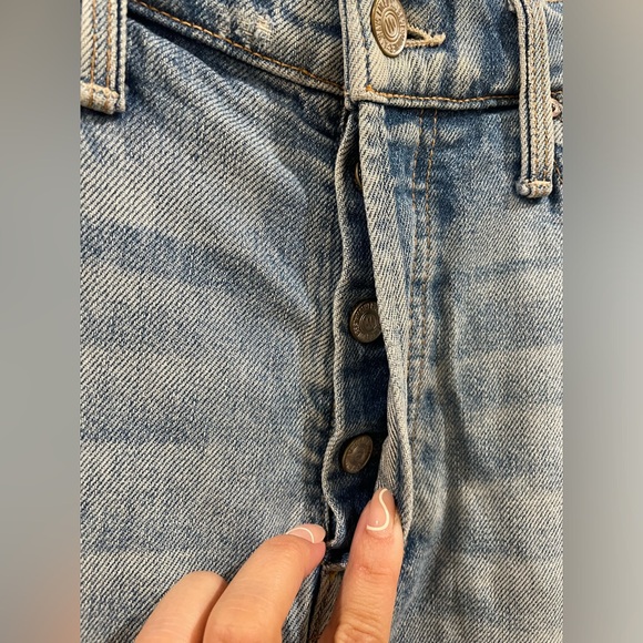 MOTHER Superior The Tomcat in The Confession Straight Leg Denim Size 26 - Picture 8 of 15